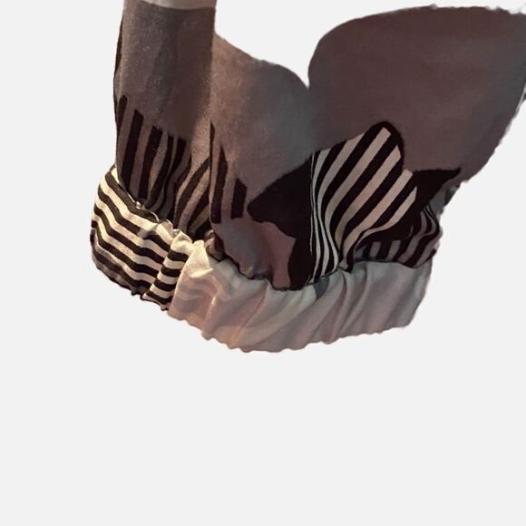 Mexx Dress Black White and Gray Geometric Print Size 10 - Picture 3 of 9